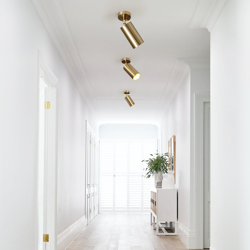 LED Adjustable Track Spot Light - 1-Light 350-Degree Rotatable Fixture for Home Lighting & Accent Illumination