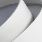 LED Flush Mount Ceiling Light - Concentric Circle Design - Modern Lighting Fixture for Living Room & Dining Room