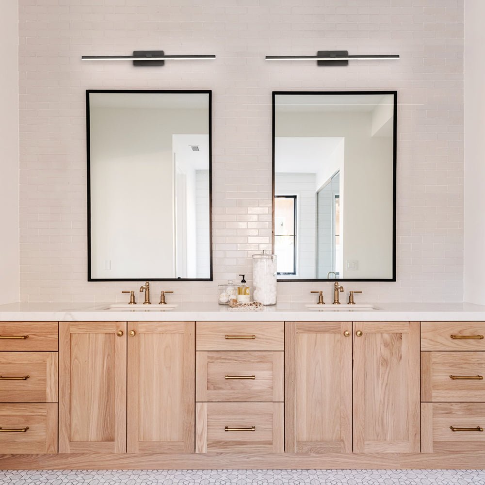 Ultra Thin LED Bathroom Vanity Light Bar - Cool White Lighting for Modern Minimalist Bath Spaces