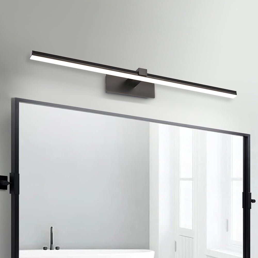 Ultra Thin LED Bathroom Vanity Light Bar - Cool White Lighting for Modern Minimalist Bath Spaces