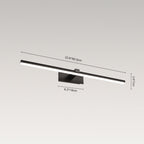 Ultra Thin LED Bathroom Vanity Light Bar - Cool White Lighting for Modern Minimalist Bath Spaces