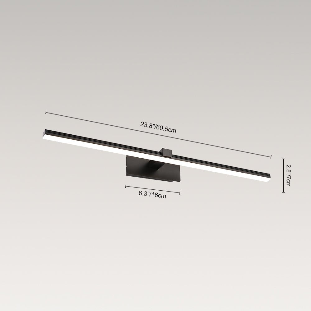 Ultra Thin LED Bathroom Vanity Light Bar - Cool White Lighting for Modern Minimalist Bath Spaces