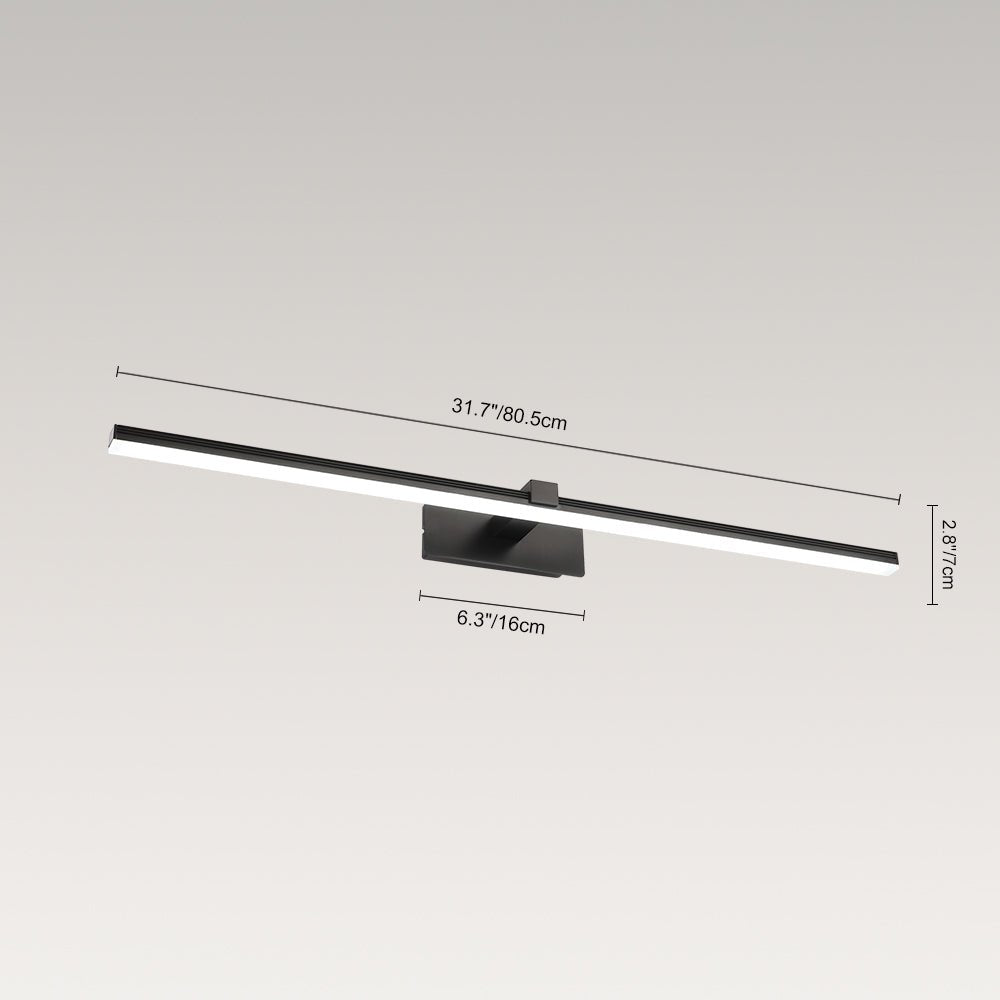 Ultra Thin LED Bathroom Vanity Light Bar - Cool White Lighting for Modern Minimalist Bath Spaces
