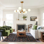 Mid-Century Modern Bubble Sputnik Chandelier Light Fixture for Living Room & Dining Room