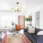 Mid-Century Modern Bubble Sputnik Chandelier Light Fixture for Living Room & Dining Room