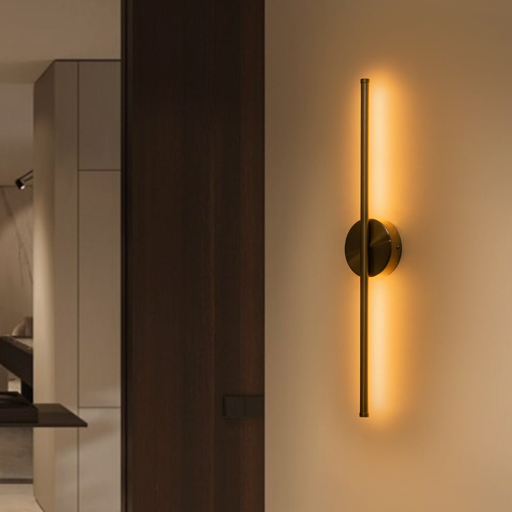 LED Linear Wall Light - Modern Minimalist Strip Design for Living Room, Hallway & Bedroom Lighting