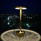 Mini Lamp LED: Cordless USB Table Lamp for Lounge & Restaurants - Sleek Ambient Design