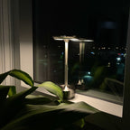 Mini Lamp LED: Cordless USB Table Lamp for Lounge & Restaurants - Sleek Ambient Design
