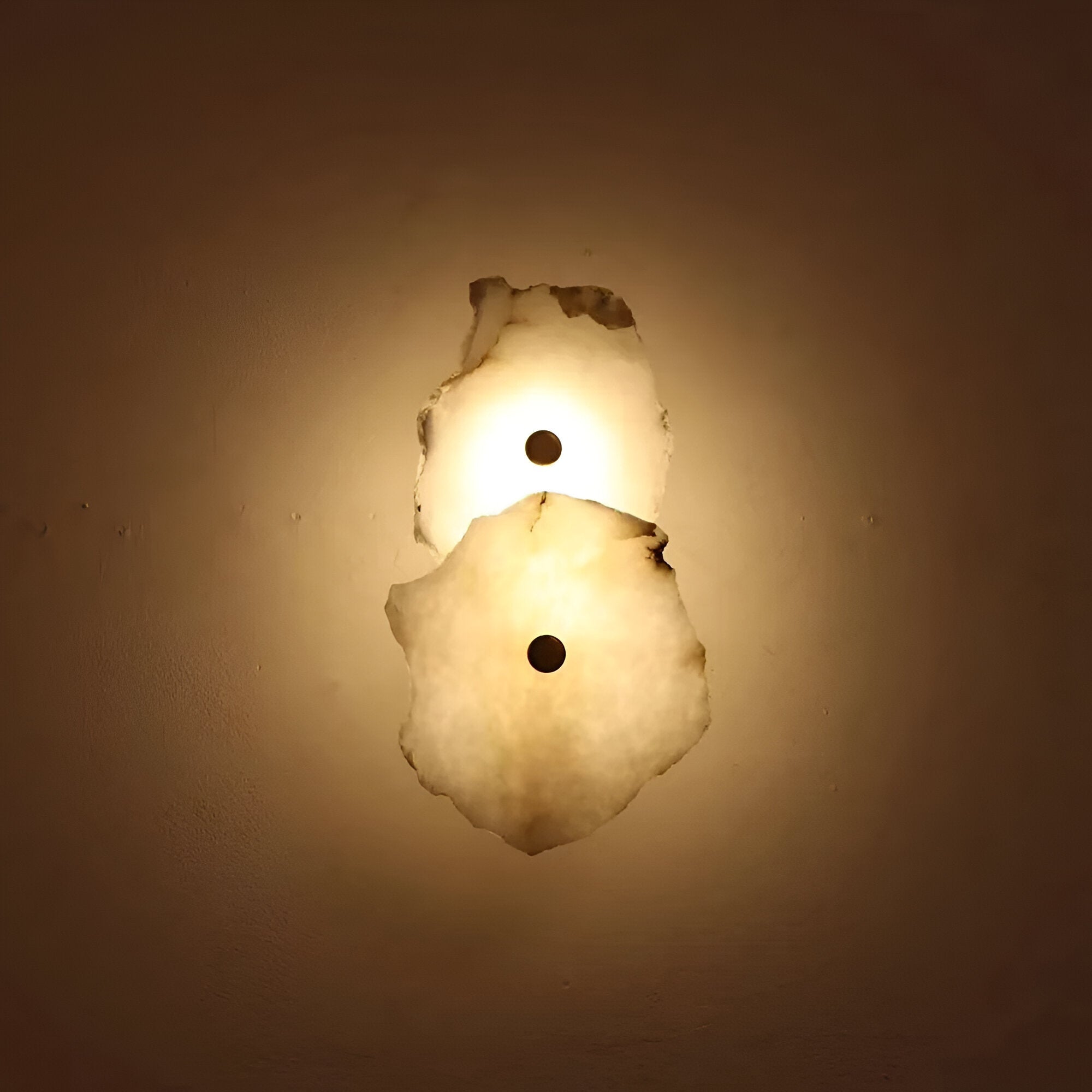 Modern Irregular Marble Wall Lamp - Unique Decorative Lighting Fixture for Living Room & Bedroom