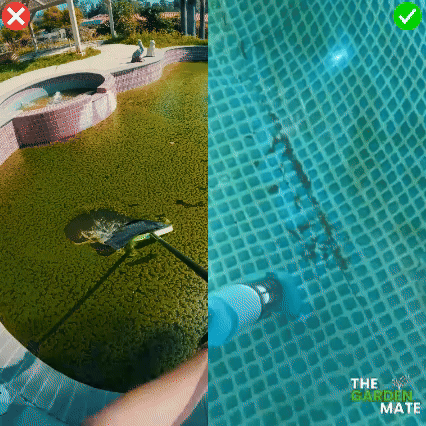 Cordless Rechargeable Pool Vacuum Cleaner | 3-in-1 Design for Efficient Cleaning & Maintenance