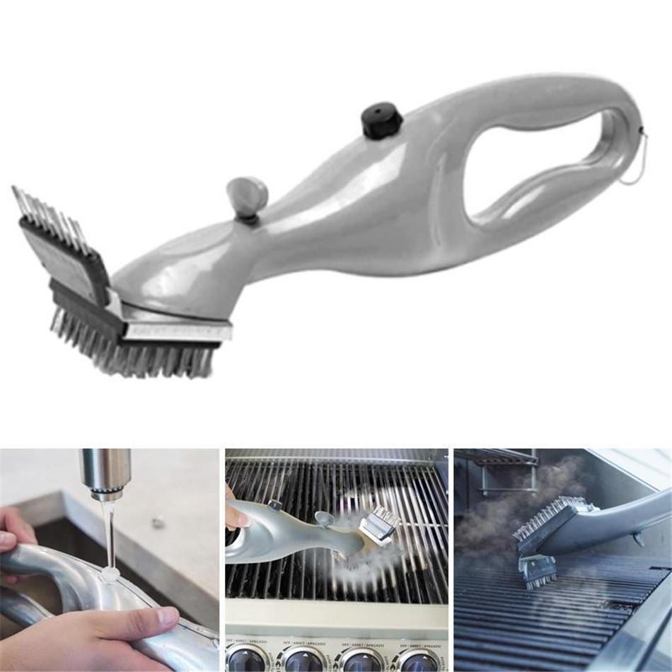 BBQ Steam Cleaning Brush | Chemical-Free, Ergonomic & Dishwasher Safe for Effortless Grill Cleaning