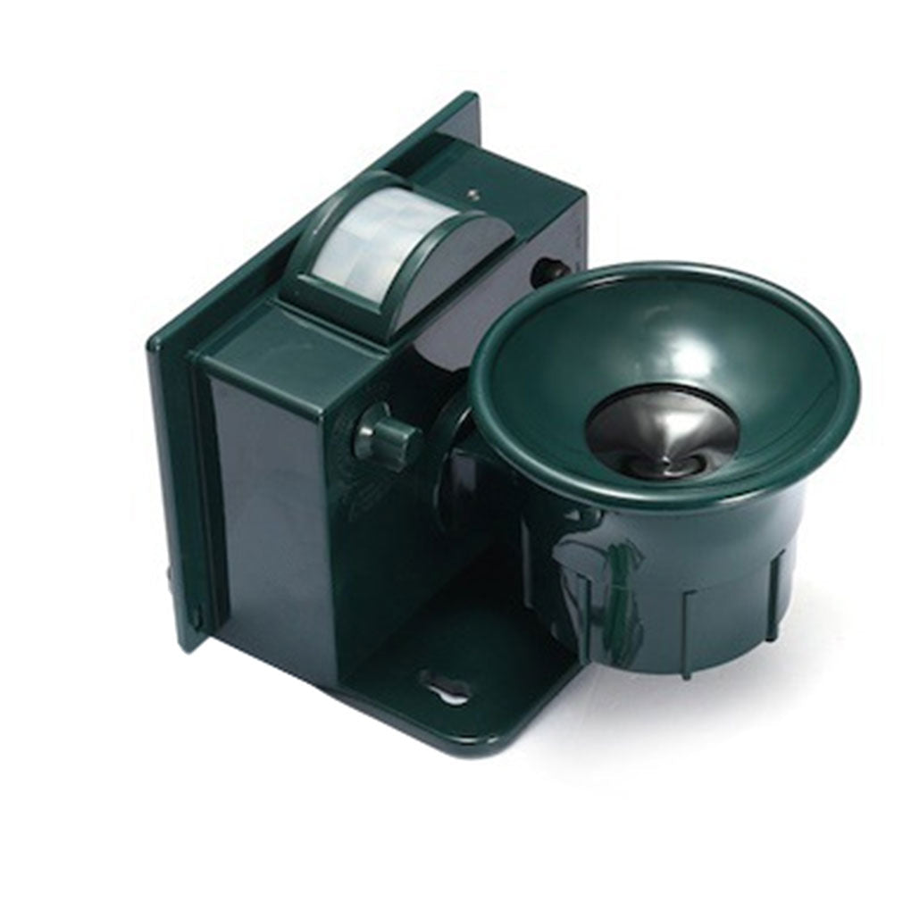 Motion Sensor Bird Deterrent | Eco-Friendly Pigeon Repeller with Sound Scarer for Gardens & Outdoor Spaces