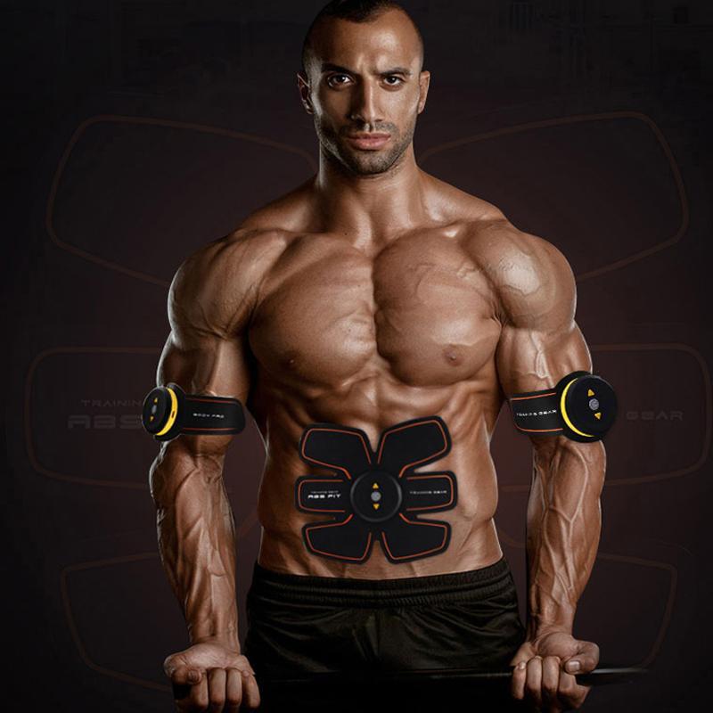 Advanced EMS Abs Stimulator – Electrical Muscle Stimulation for Core Strength & Fitness