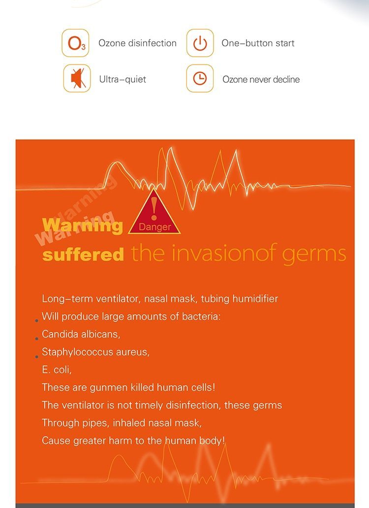 CPAP Cleaner and Sanitizer | Ozone Disinfection, Automatic & Ideal for Home Care and Hospital Use