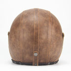 Retro Vintage Motorcycle Helmet | Lightweight ABS with Goggles & Perfect for Cruisers, Touring, and Bike Riders