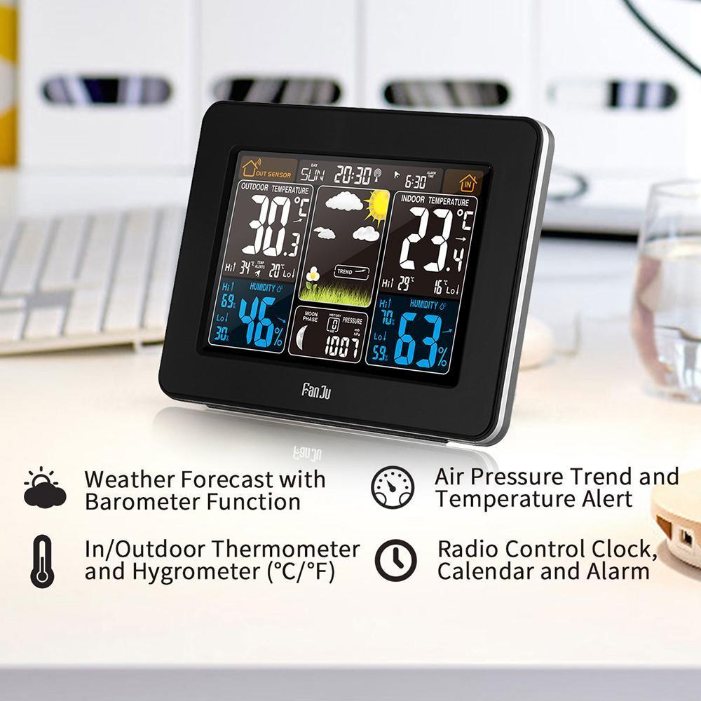 Wireless Home Weather Station – Indoor & Outdoor Temperature Monitoring