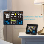 Personal Home Weather Station | Wireless Indoor/Outdoor Temperature & Humidity Monitoring for Home & Office Use