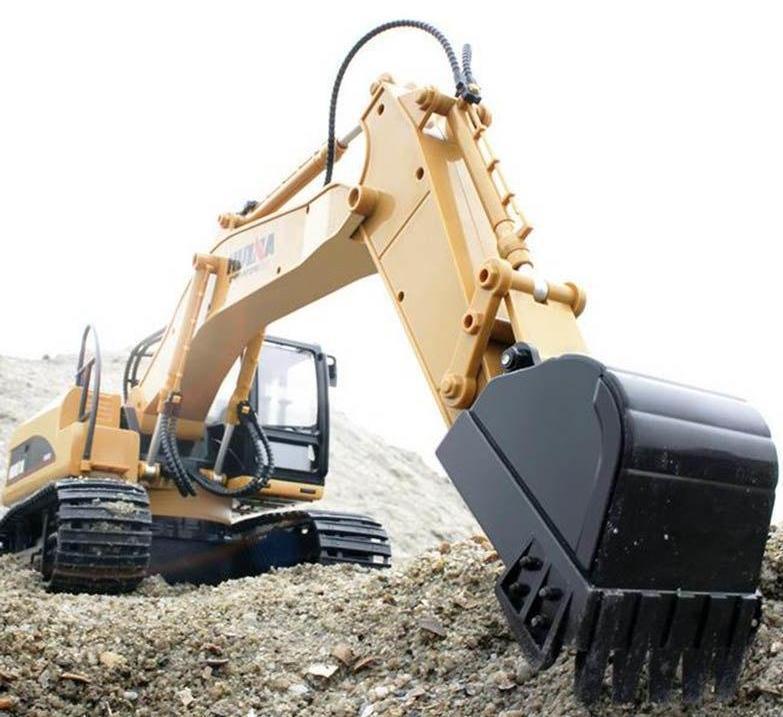 Remote control excavator - Realistic Remote Control Construction Vehicle for Kids and Adults