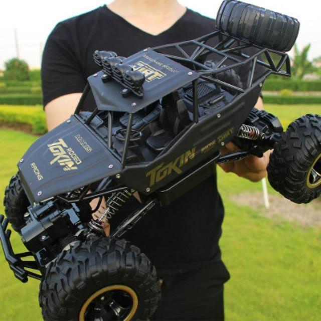 1:12 Scale Remote Control Truck for Kids | 4WD Off-Road, Shockproof & Anti-Skid Wheels for Outdoor Adventures