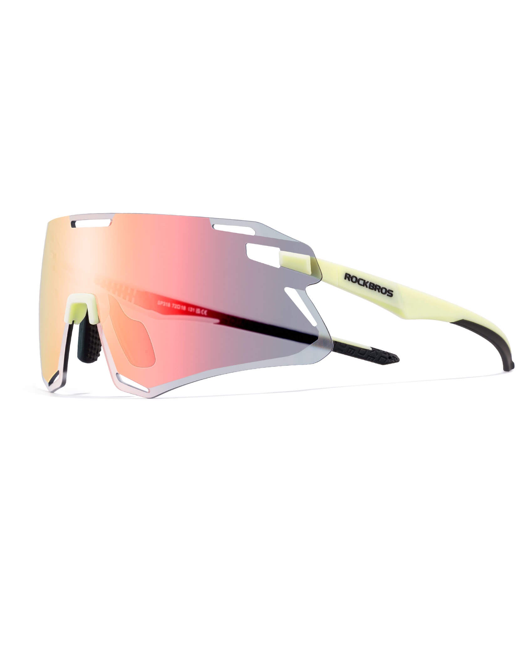 Photochromic Cycling Sunglasses | UV400 Protection, HD Curved Lens & Adjustable Fit for Golf, Hiking & Outdoor Sports