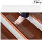 Non Slip Stair Treads with Adhesive - Anti Slip Tread Covers for Safe Indoor Steps & Stairs Protection