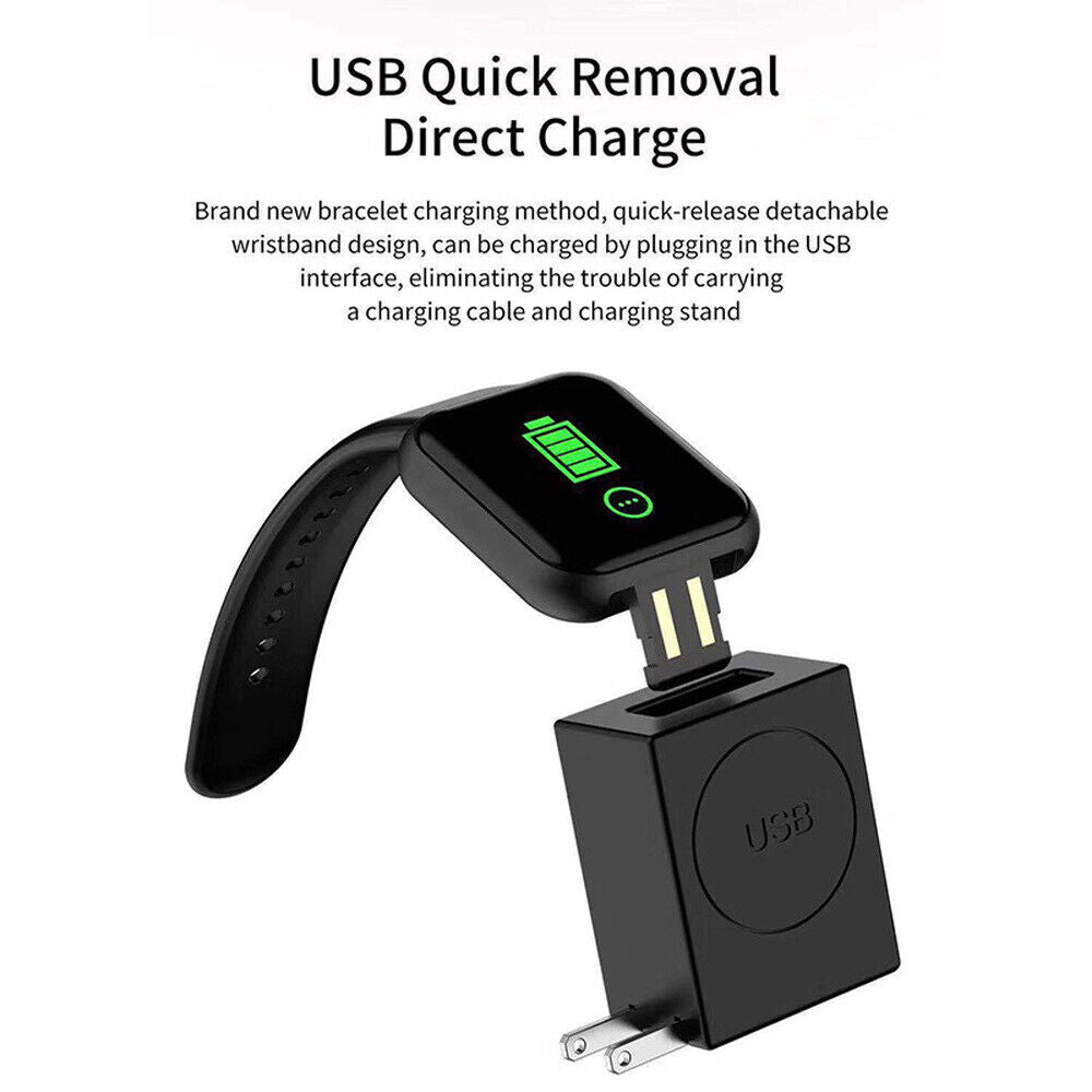 Health Watch | Waterproof Fitness Tracker with Heart Rate, Step Counter & Diet Monitoring for Health Management