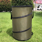 Collapsible Pop-Up Garden Bag | Heavy-Duty, Breathable Mesh for Easy Yard Cleanup and Storage