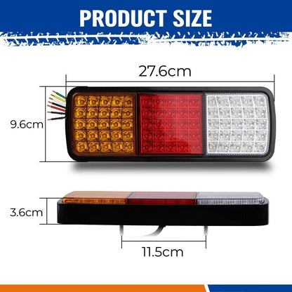 75 LED Tail Lights | Waterproof, Energy-Efficient & Universal for Utes, Trailers, Trucks, Caravans & Boats