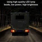 12V Waterproof LED Trailer Tail Lights | Shock-Resistant, UV-Proof & Ideal for Trucks, Caravans, and Boats
