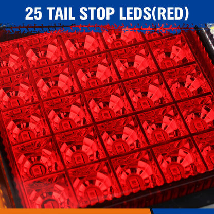 75 LED Tail Lights | Waterproof, Energy-Efficient & Universal for Utes, Trailers, Trucks, Caravans & Boats