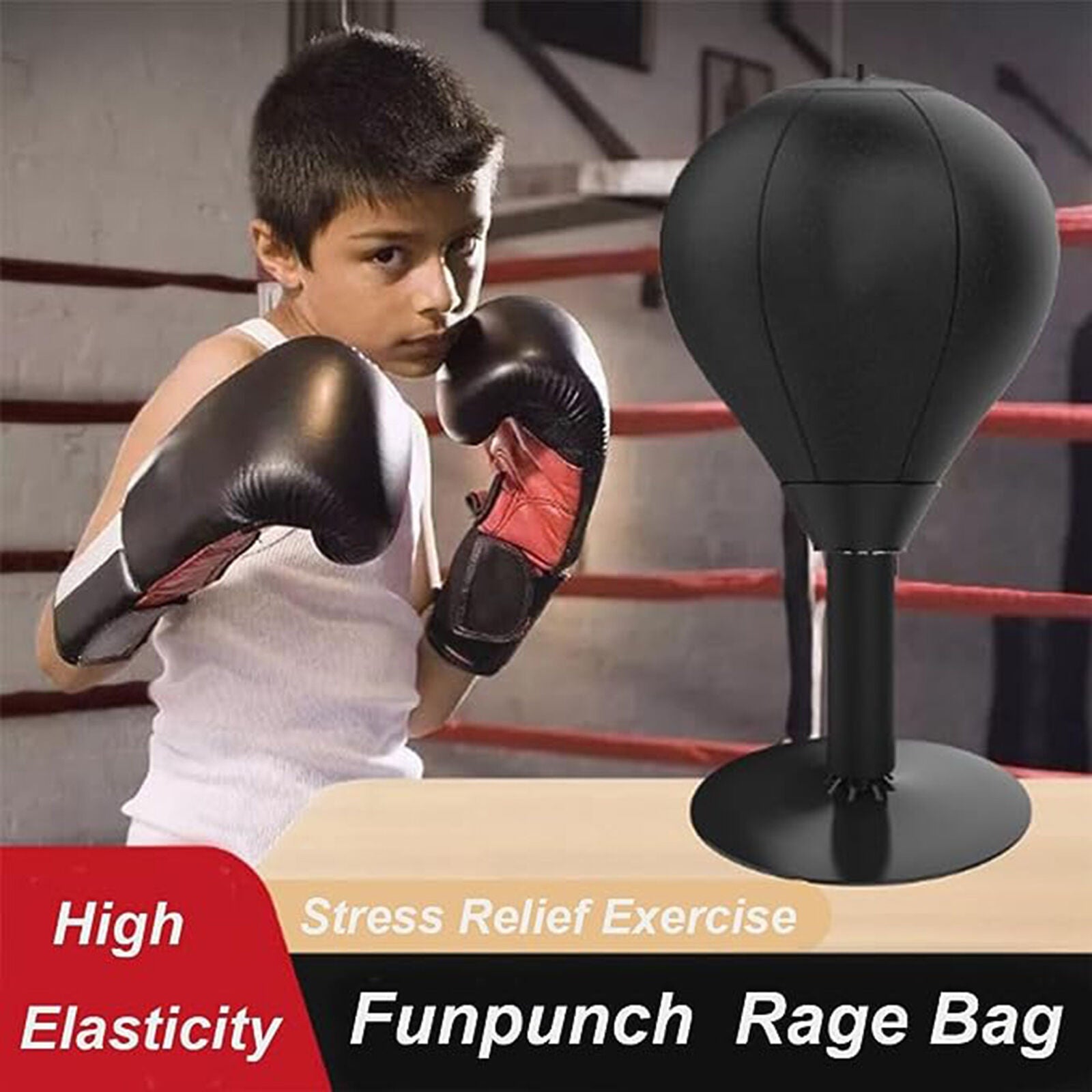 Desktop Punching Bag | Compact Stress Relief Tool for Work & Fitness Enthusiasts
