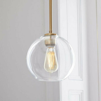 Broadway Pendant Light Fixture - Modern Industrial Hanging Lamp for Kitchen Island & Dining Room