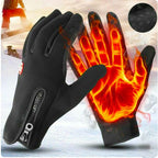 Electric Heated Gloves for Men & Women, Waterproof, Rechargeable, Winter Cycling & Skiing Gear