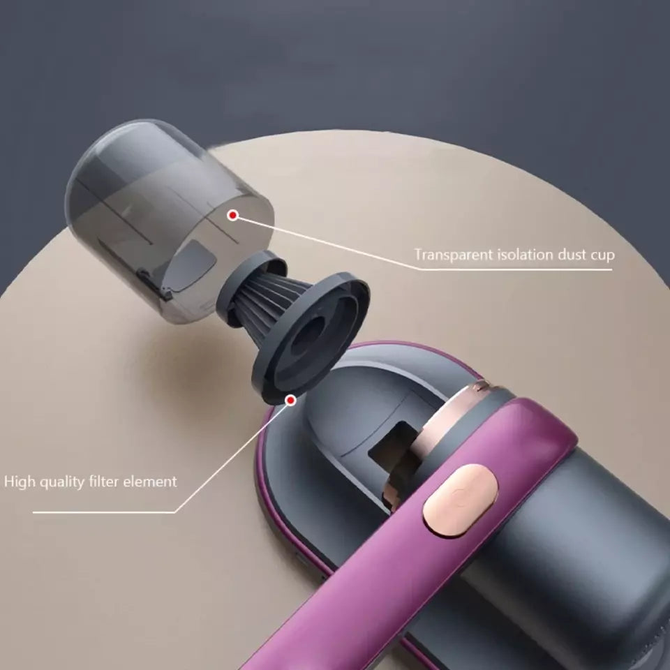 Dust Vacuum & Iron | HEPA Filtration, Cordless & Lightweight for Allergy-Free Home Cleaning