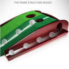 Golf Putting Mat | Non-Slip, Auto-Return Design for Training & Family Entertainment at Home