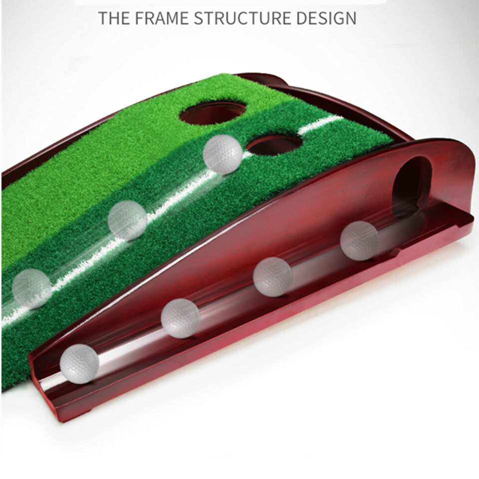 Golf Putting Mat | Non-Slip, Auto-Return Design for Training & Family Entertainment at Home