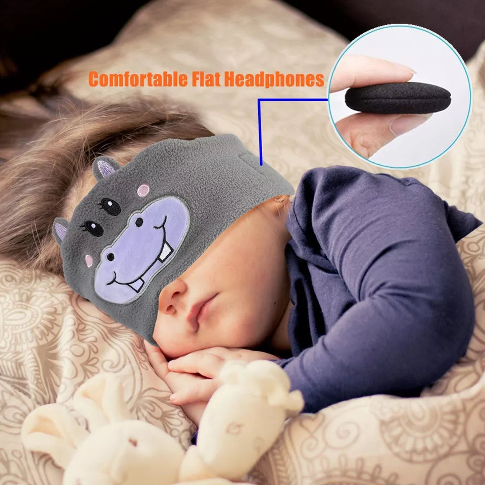 Wireless Bluetooth Kids Headphones | Volume-Limited, Adjustable Fit & Machine-Washable for Travel, School & Play