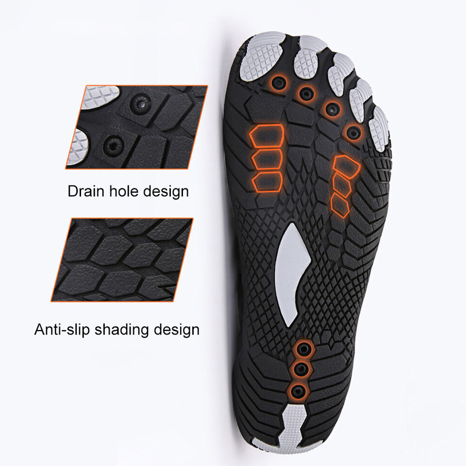 Non-Slip Shoes, Adventure Unisex Footwear - Breathable, Aqua-Friendly Barefoot Shoes for Men and Women