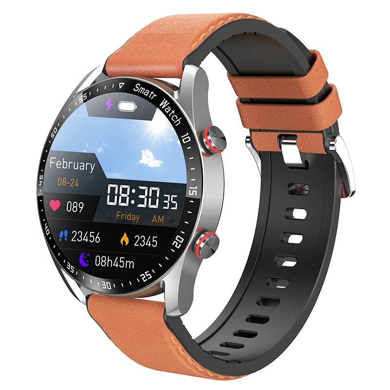 Glucose Monitoring Smartwatch | Painless Blood Sugar Tracking, Heart Rate & Sleep Monitor for Diabetes Management