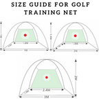 Professional Golf Training Net | Portable, Impact-Resistant Design for Home Practice and Backyard Use