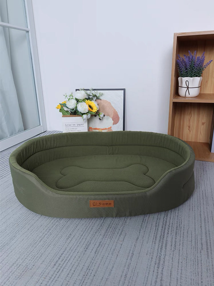 Orthopaedic Dog Bed | Memory Foam, Removable Washable Cover & Non-Slip Base for Maximum Comfort and Support