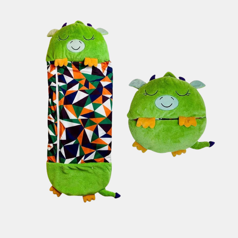 2-in-1 Plush Sleeping Bag | Soft, Cozy & Ideal for Kids Sleepovers and Movie Nights