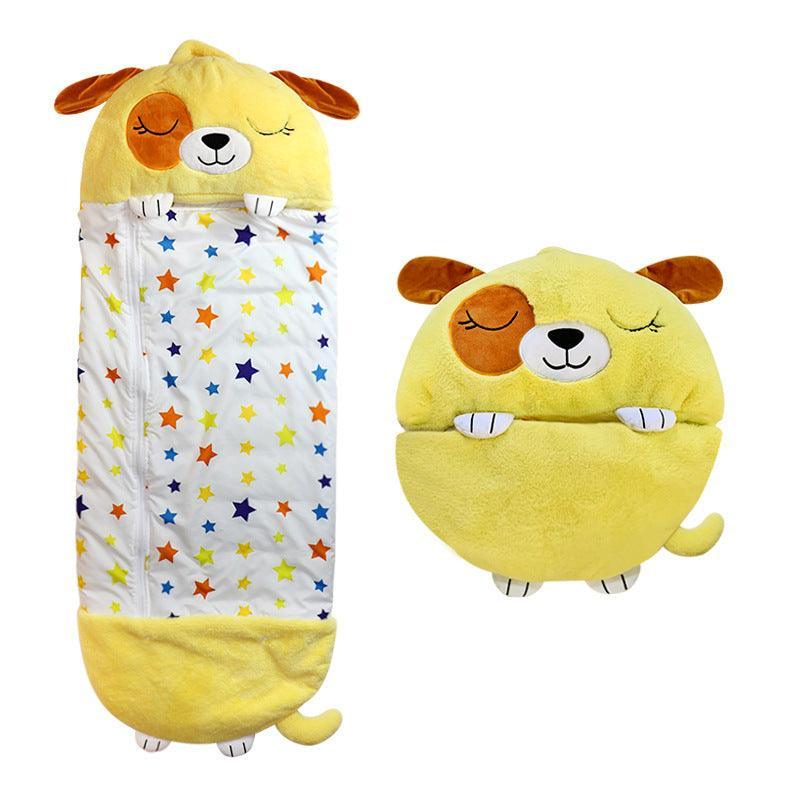 2-in-1 Plush Sleeping Bag | Soft, Cozy & Ideal for Kids Sleepovers and Movie Nights