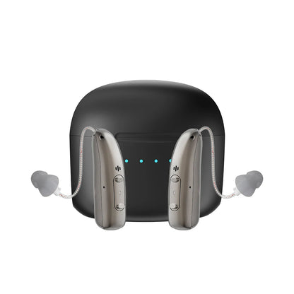 Bluetooth Hearing Aids | Rechargeable, Noise Reducing & Comfortable for Clear Hearing Anywhere