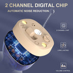 Bluetooth Hearing Aids | Rechargeable, Noise Reducing & Comfortable for Clear Hearing Anywhere