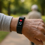 Smartwatch for Seniors | Heart Rate and Step Tracker | Wrist Watch for Elderly – Health Monitoring