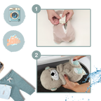 Baby Sleeping Otter Plush – Calming Snuggle Toy for Relaxation and Comfort