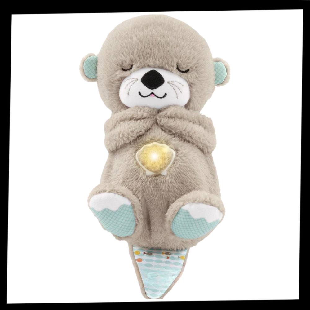 Baby Sleeping Otter Plush – Calming Snuggle Toy for Relaxation and Comfort