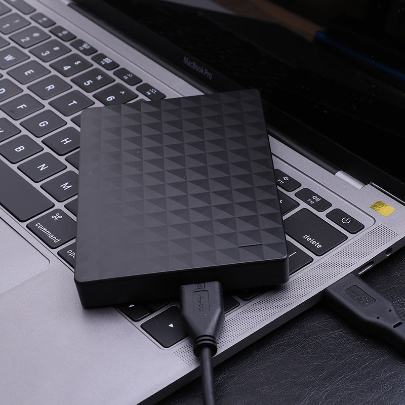 10TB Portable Hard Drive | Ultra-Thin, USB 3.0 Connection & Lightweight Design for Travel and Work