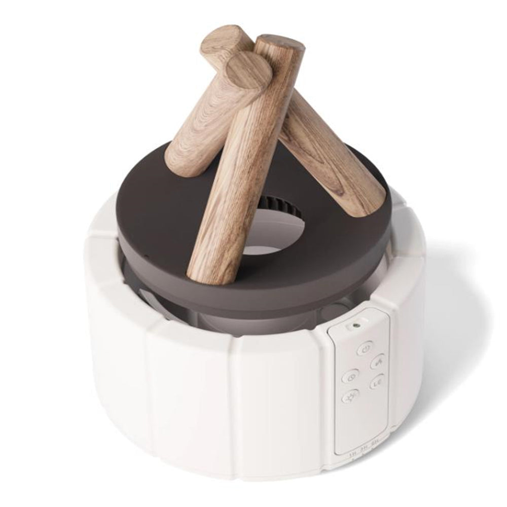 LED Flame Humidifier Table Lamp - 2-in-1 Mist Maker & Ambient Light for Home, Office, and Bedroom Use